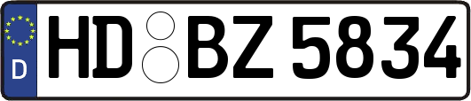 HD-BZ5834