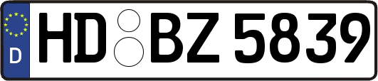 HD-BZ5839