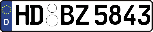 HD-BZ5843