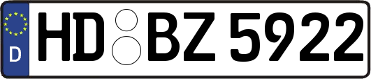 HD-BZ5922