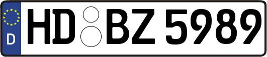 HD-BZ5989