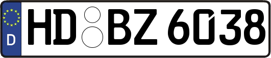 HD-BZ6038