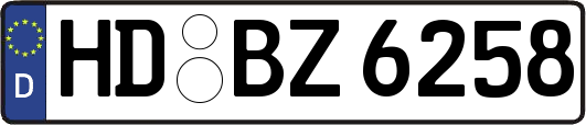 HD-BZ6258