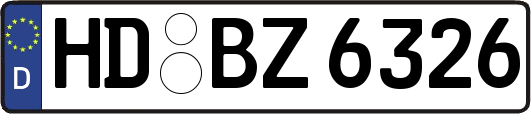 HD-BZ6326