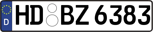 HD-BZ6383