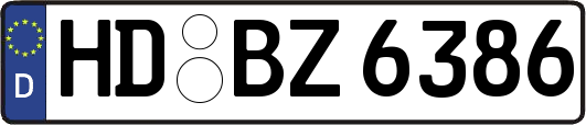 HD-BZ6386
