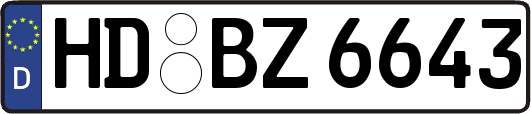 HD-BZ6643