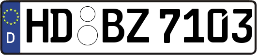 HD-BZ7103