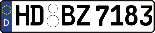 HD-BZ7183