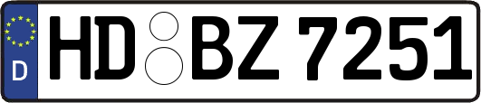 HD-BZ7251