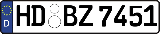 HD-BZ7451