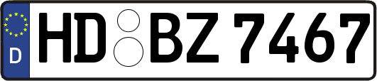 HD-BZ7467