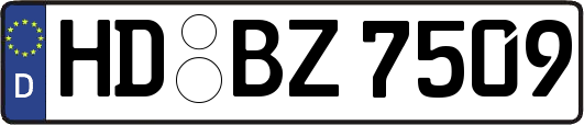 HD-BZ7509