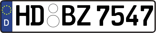 HD-BZ7547