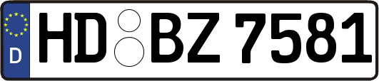 HD-BZ7581