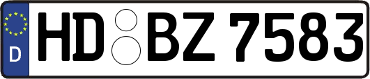 HD-BZ7583