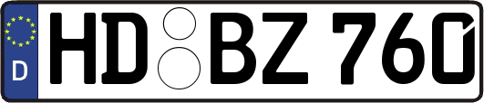 HD-BZ760