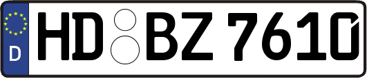 HD-BZ7610