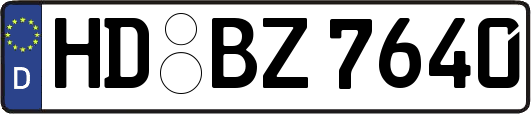 HD-BZ7640