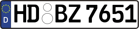HD-BZ7651