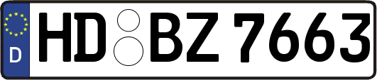 HD-BZ7663