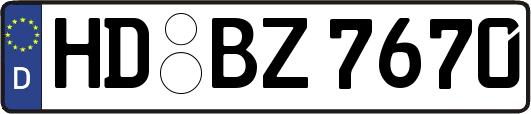 HD-BZ7670