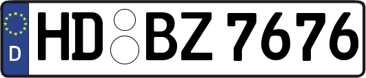 HD-BZ7676