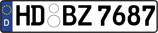 HD-BZ7687