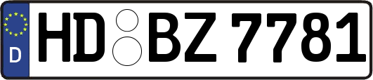HD-BZ7781