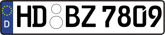 HD-BZ7809