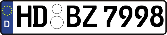 HD-BZ7998