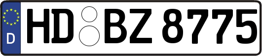 HD-BZ8775