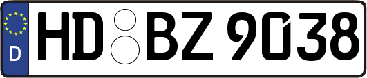 HD-BZ9038