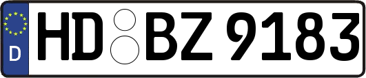 HD-BZ9183