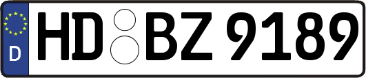 HD-BZ9189