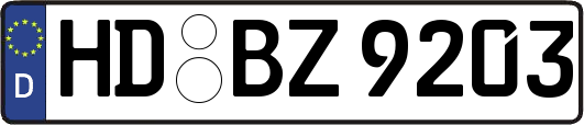 HD-BZ9203