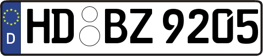 HD-BZ9205
