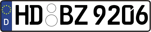 HD-BZ9206
