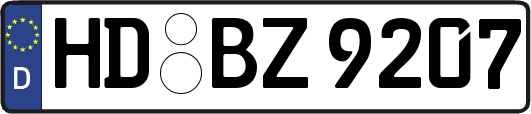 HD-BZ9207