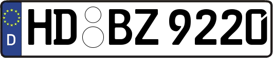HD-BZ9220