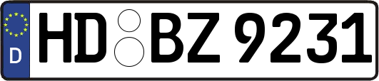 HD-BZ9231