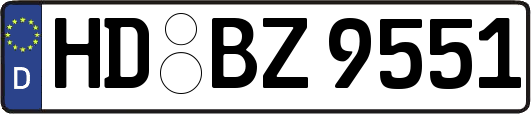 HD-BZ9551