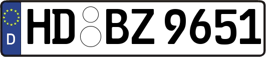 HD-BZ9651