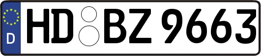 HD-BZ9663