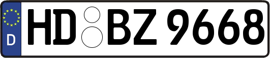 HD-BZ9668