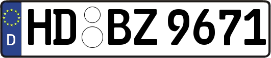HD-BZ9671