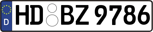 HD-BZ9786