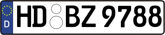 HD-BZ9788
