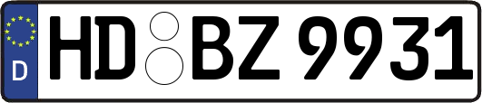HD-BZ9931