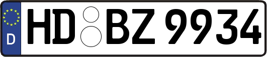 HD-BZ9934